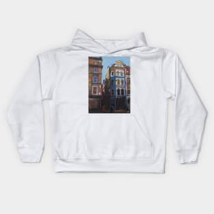 A Shop in the Heart of Soho, London Kids Hoodie